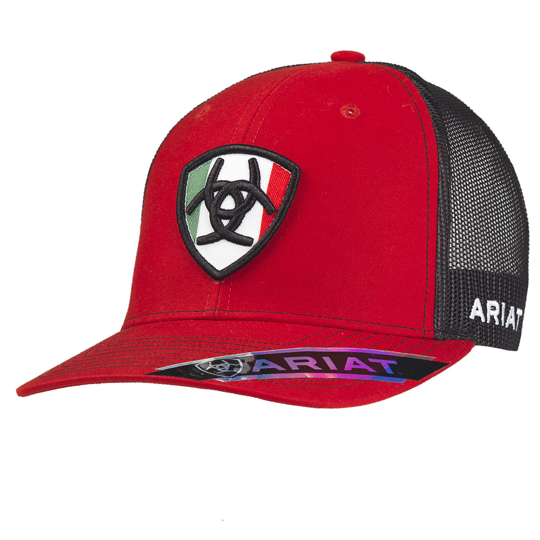Ariat Centered Mexican Shield Patch Cap