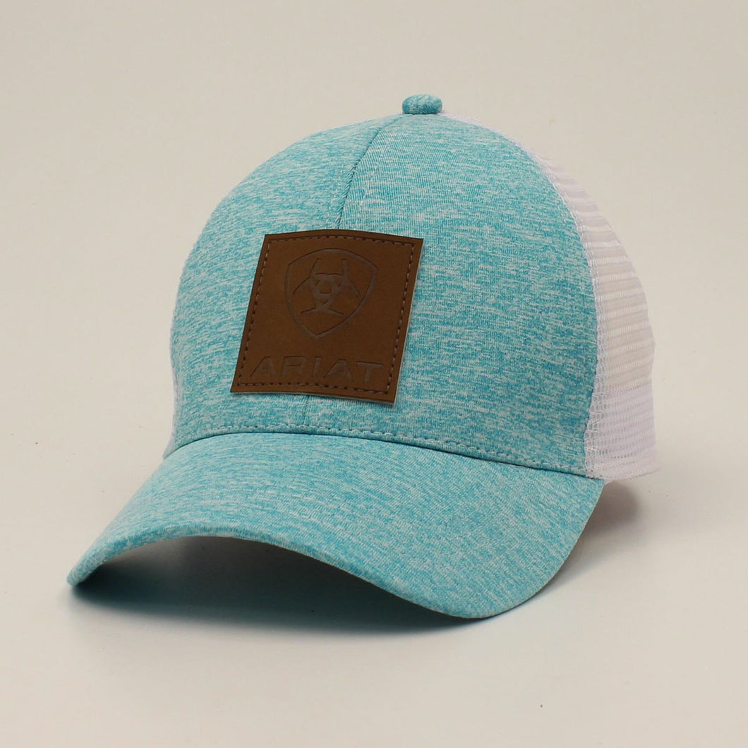 Ariat Leather Logo Patch Cap