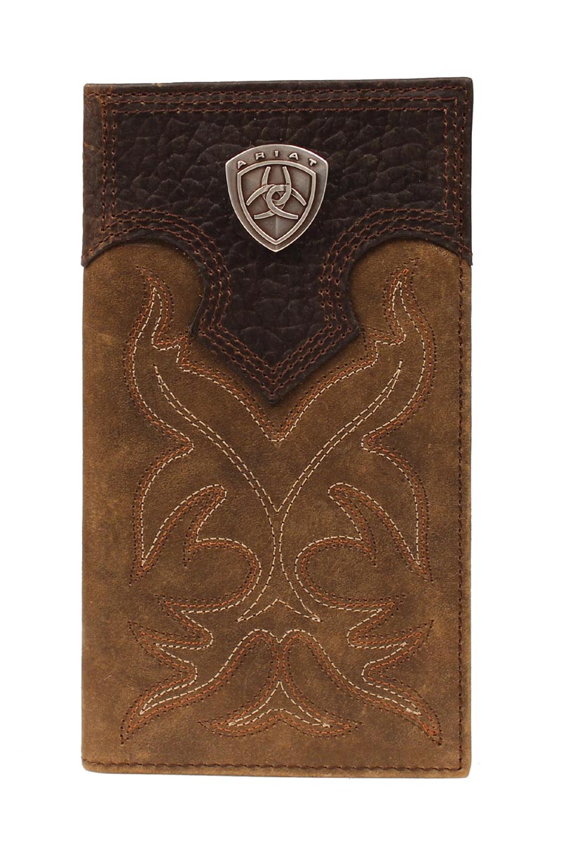 Ariat Boot Stitched Rodeo Wallet