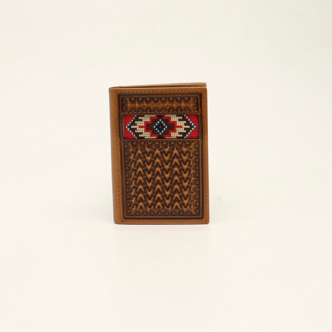 Ariat Trifold Multi Embroidered Wallet