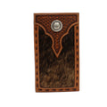 Rodeo Basket Weave Hair-On Wallet