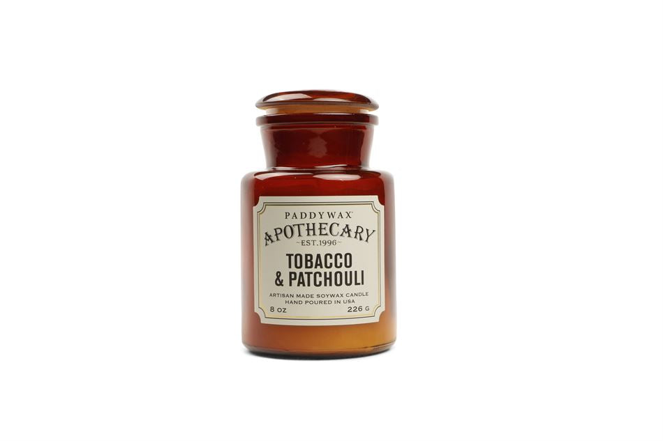Tobacco & Patchouli Apothocary Candle