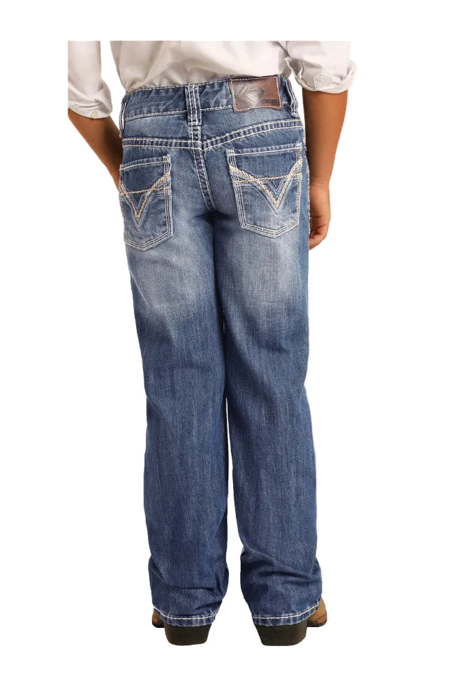 Rock and Roll Denim Boy's BB Gun Bootcut Jeans