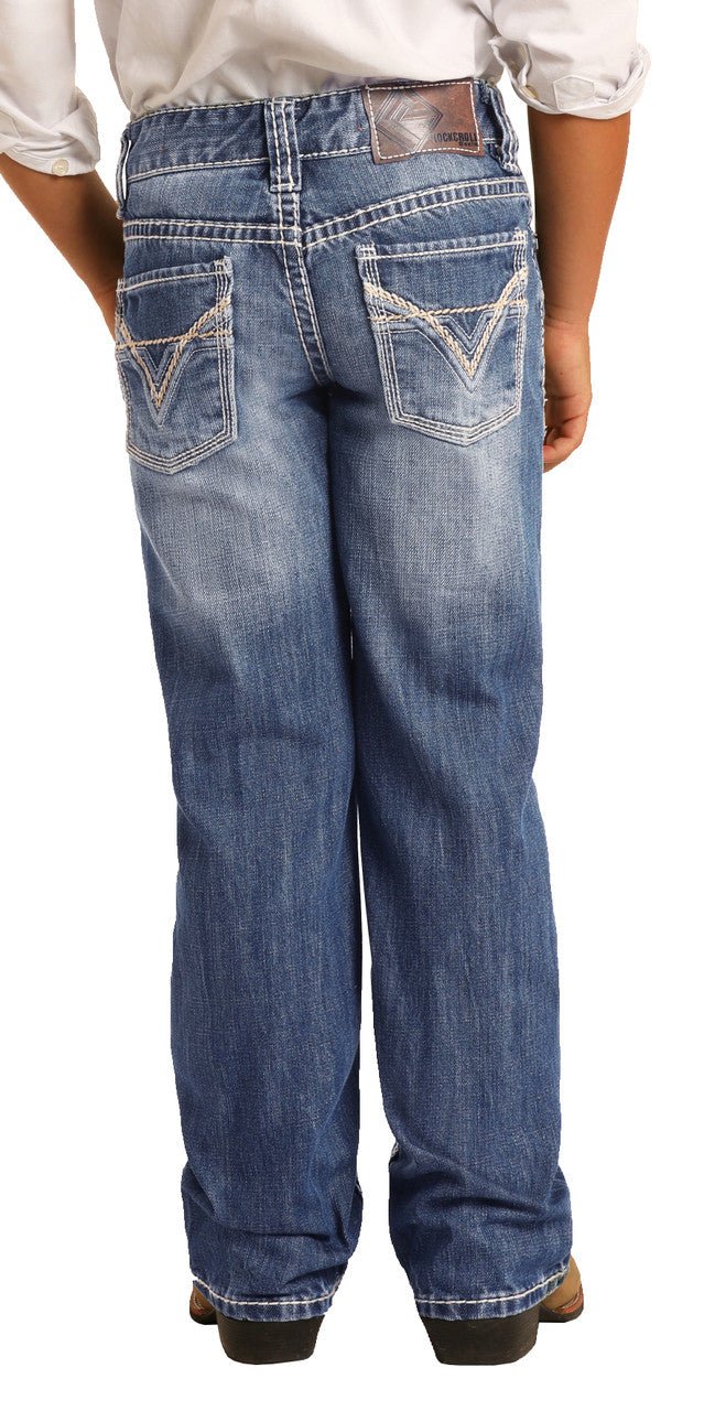 Rock and Roll Denim Boy's BB Gun Bootcut Jeans