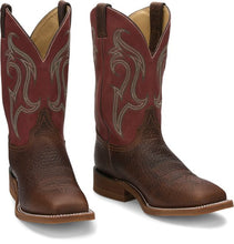 Load image into Gallery viewer, Justin Whiskey Bender Bent Rail Men&#39;s Boot
