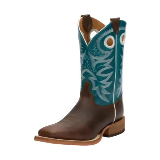 Justin Copper Rough Rider Bent Rail Men's Boot