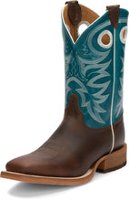 Load image into Gallery viewer, Justin Copper Rough Rider Bent Rail Men&#39;s Boot
