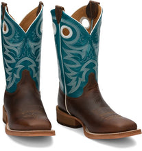 Load image into Gallery viewer, Justin Copper Rough Rider Bent Rail Men&#39;s Boot
