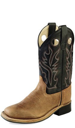 Old West Light Brown Children's Boot