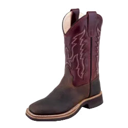 Old West Brown Children's Boot