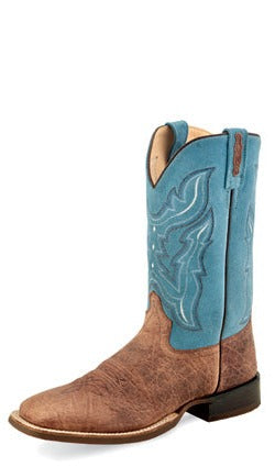 Old West Sanded Square Toe Men's Boot