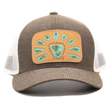 Load image into Gallery viewer, Stone Leather Patch Cap
