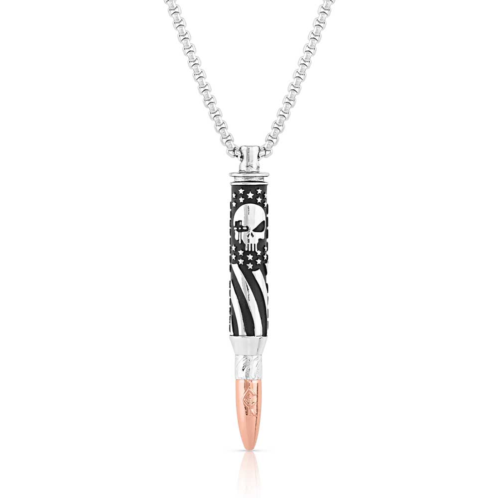Montana Silversmith I'll Cover You Sniper Bullet Necklace