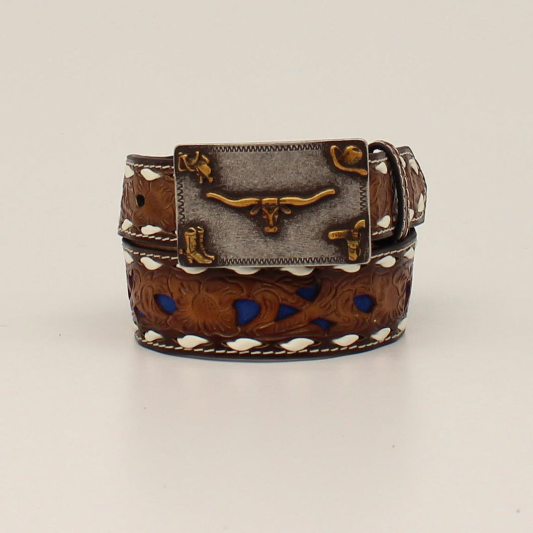 Overlayed Lace Edge Children's Belt