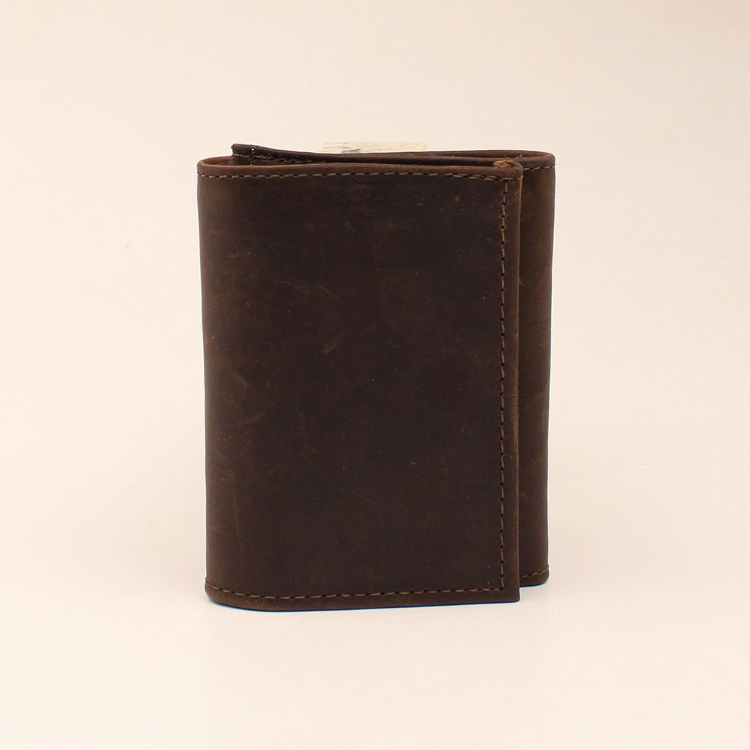 Trifold Brown Wallet
