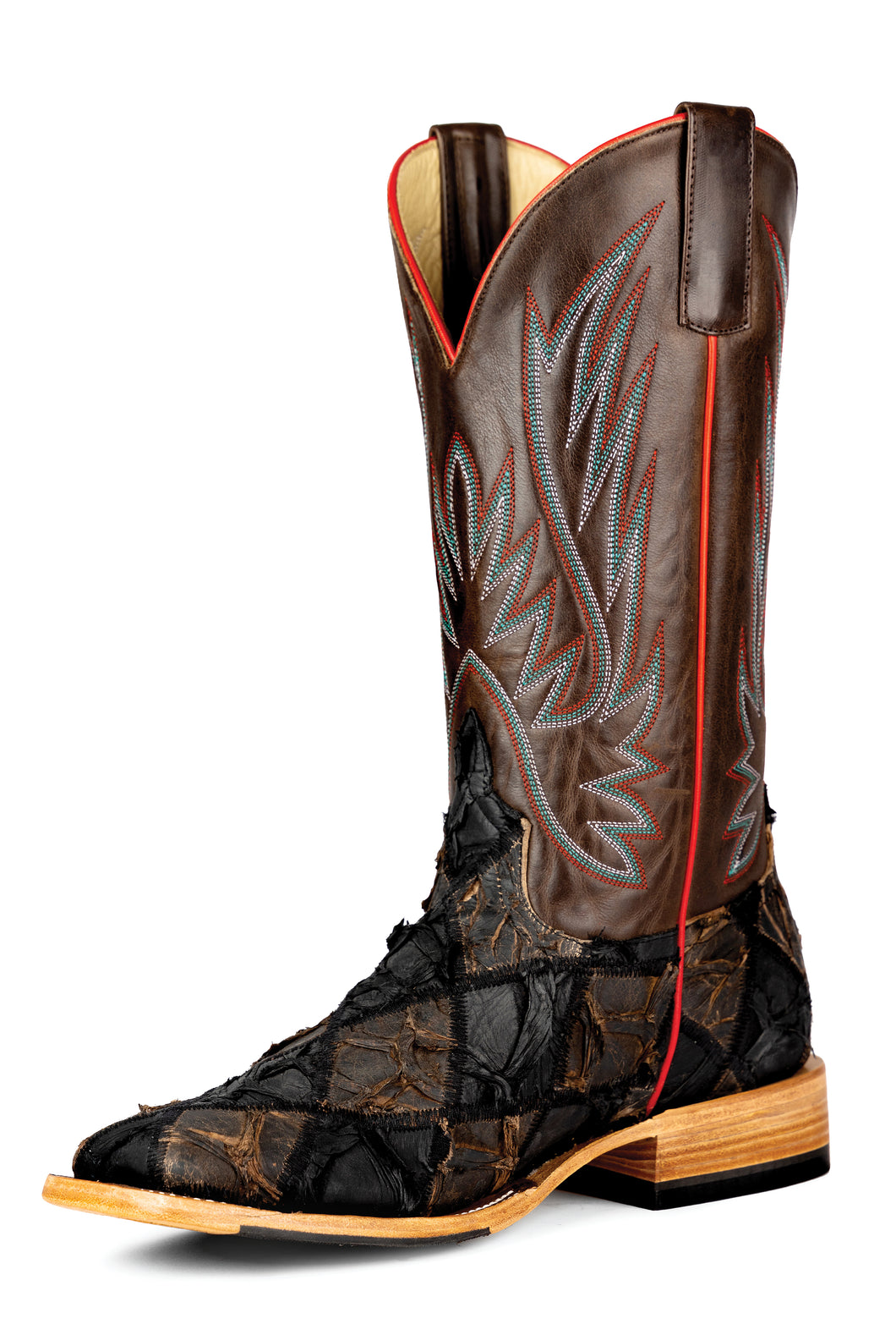 Horsepower Top Hand Men's Patchwork Bass Boots