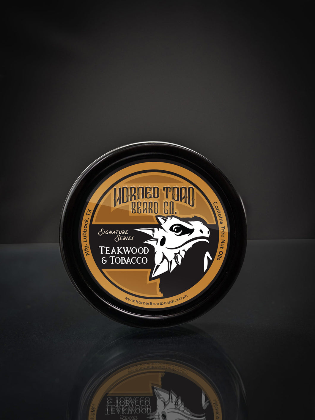 Horned Toad Tobacco & Teakwood Beard Balm