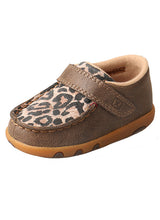 Load image into Gallery viewer, Twisted X Leopard Infant Driving Moc
