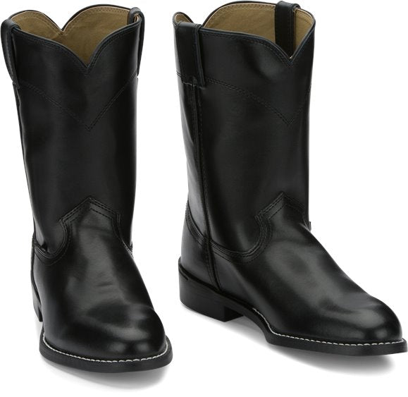 Justin Temple Black Men's Boot