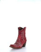 Load image into Gallery viewer, Circle G Red Ladies&#39; Shortie Boot
