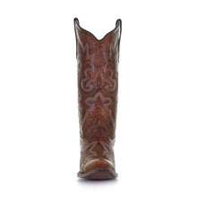 Load image into Gallery viewer, Circle G Tan Embroidered Ladies&#39; Boot
