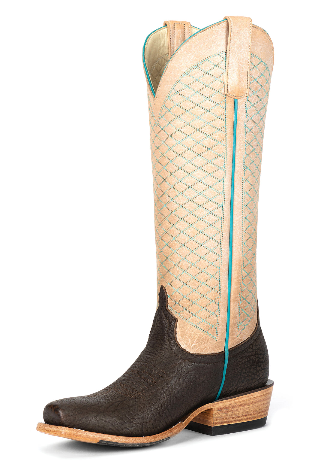 Macie Bean Top Hand Grey Rodeo Shrunken Shoulder Ladies' Boot