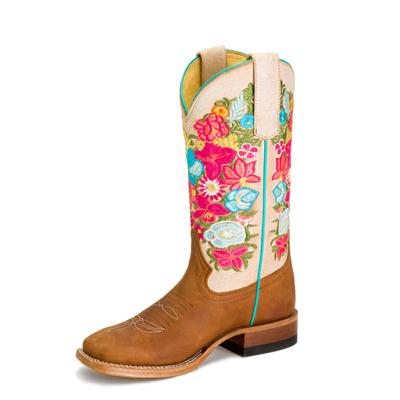 Macie Bean Honey Crazyhorse Children's Boot