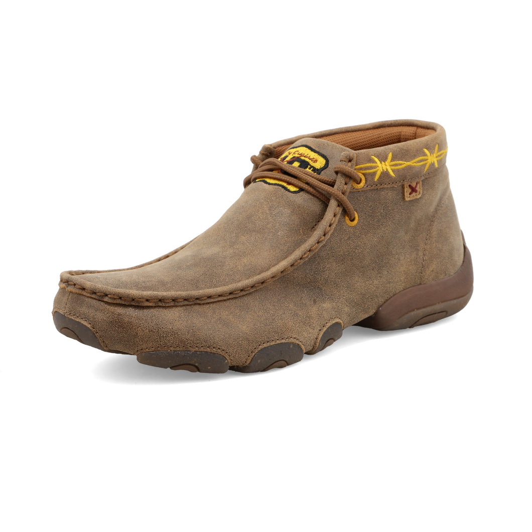 Twisted X Men's Chukka Driving Moc - Bomber/Gold