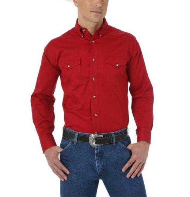Wrangler Red Painted Desert Men's Shirt