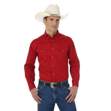 Load image into Gallery viewer, Wrangler Red Painted Desert Men&#39;s Shirt
