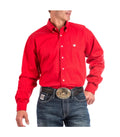Cinch Red Classic Fit Men's Shirt