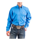 Cinch Blue Classic Fit Men's Shirt