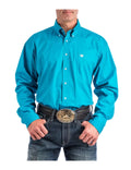 Cinch Turquoise Classic Fit Men's Shirt
