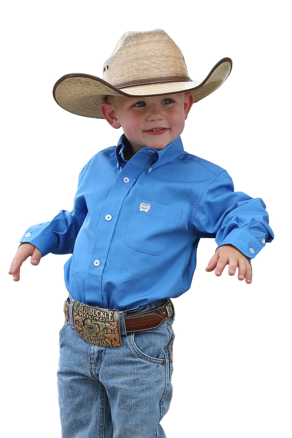 Cinch Blue Children's Shirt