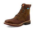 Twisted X Men's 8" Brown Cellstretch Lacer Workboot