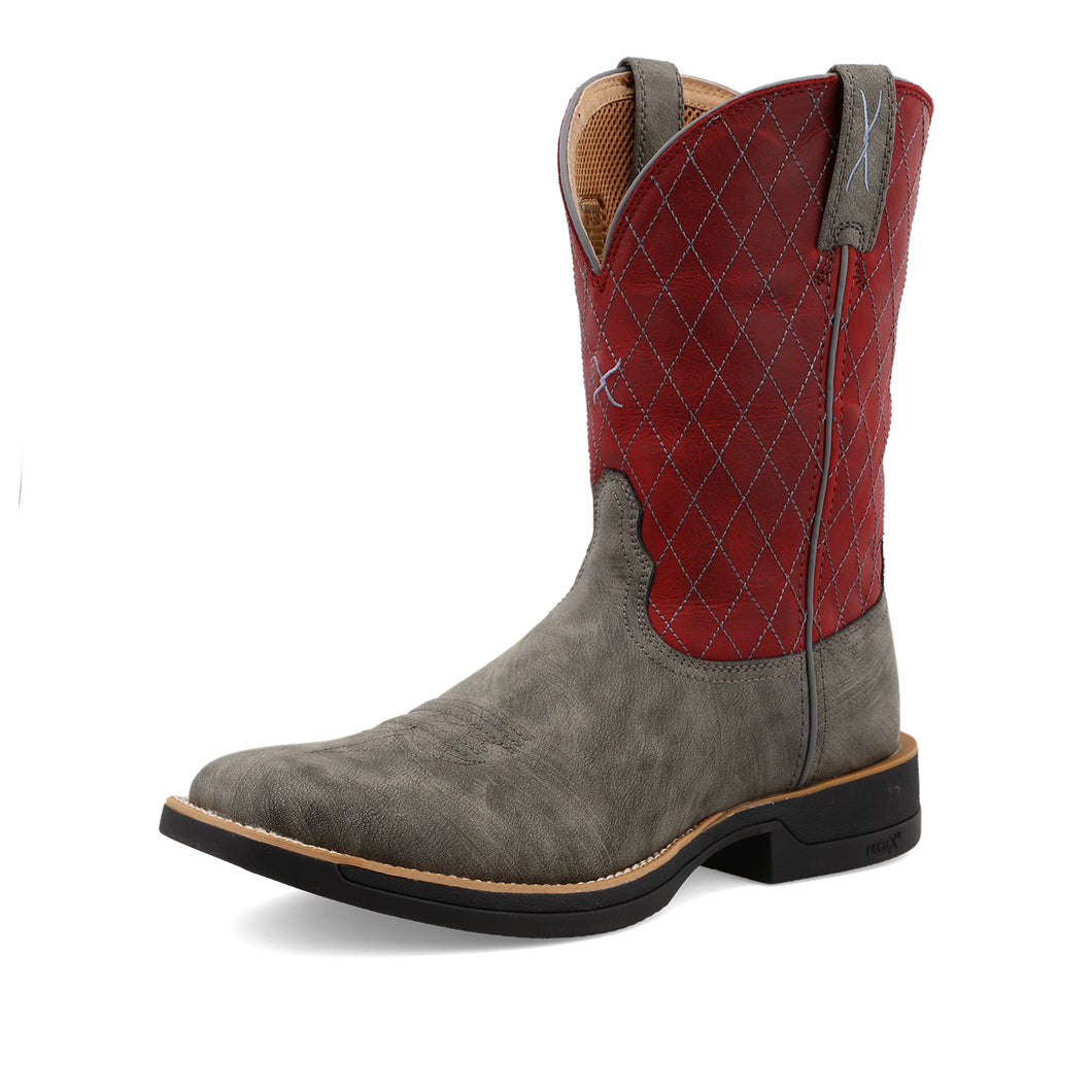 Twisted X Men's Grey Tech X Workboot