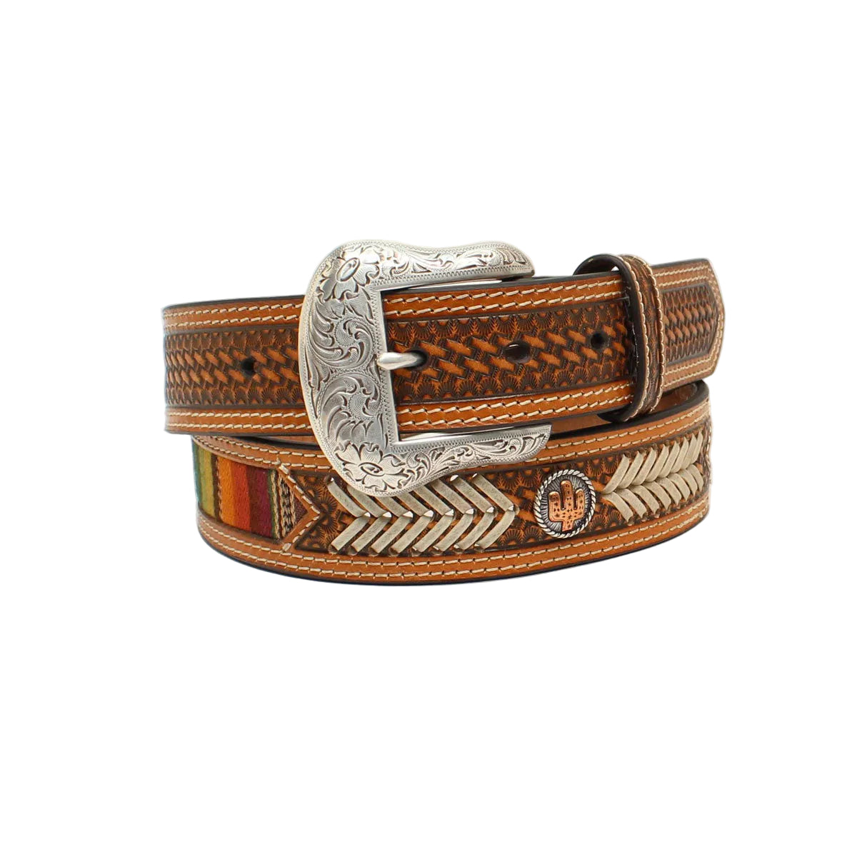 Nocona Serape Cactus Men's Belt