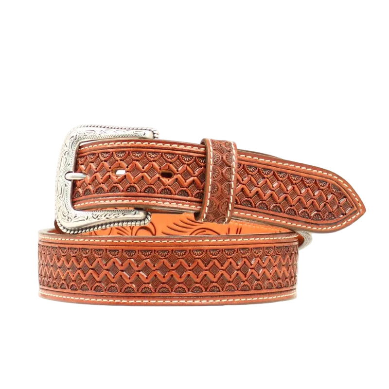 Nocona Hand Tooled Men's Belt