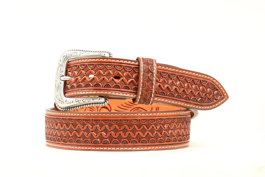 Nocona Hand Tooled Men's Belt