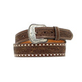 Nocona Floral Basketweave Men's Belt
