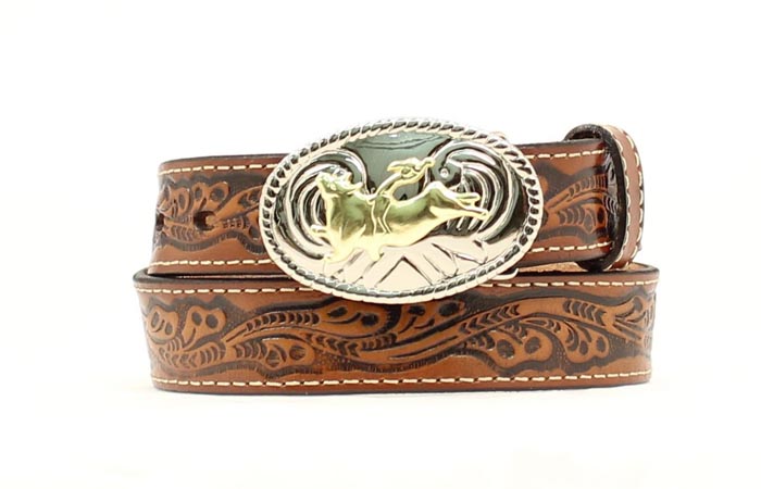 Nocona Floral Children's Belt