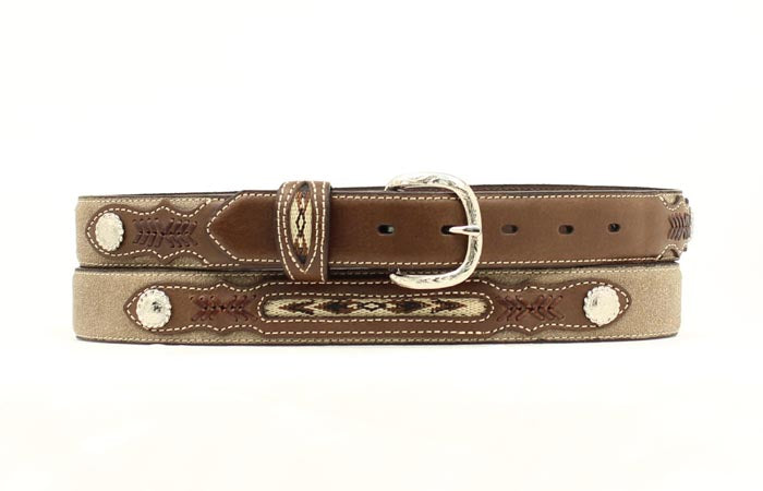 Nocona Fabric Insert Children's Belt