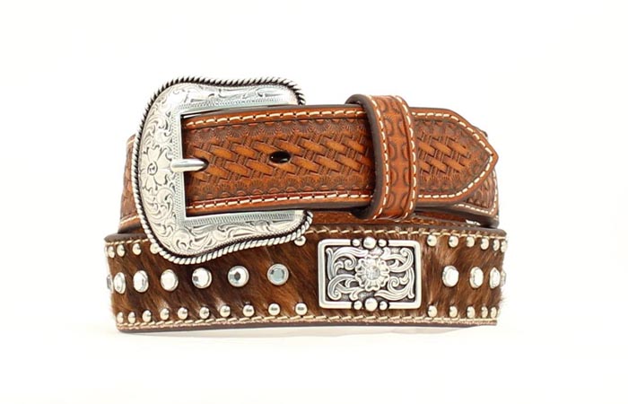Nocona Brindle Hair On Children's Belt
