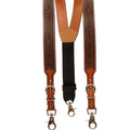 Nocona Tooled Suspenders