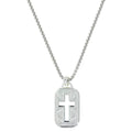 Montana Silversmiths Western Lace Cross Cut Out Token Necklace
