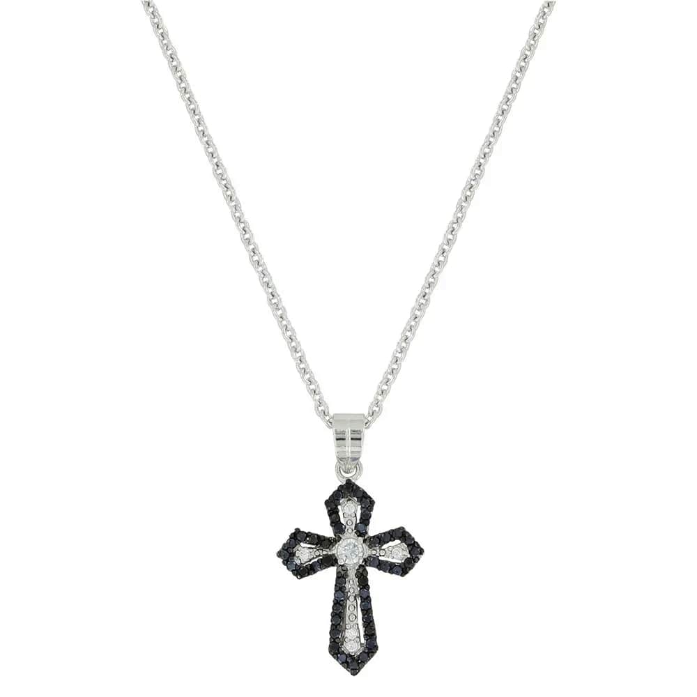 Montana Silversmiths Faith Defined Cross Necklace
