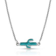 Load image into Gallery viewer, Montana Silversmith Two Sides To Every Cactus Necklace
