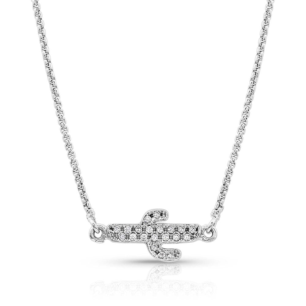 Montana Silversmith Two Sides To Every Cactus Necklace