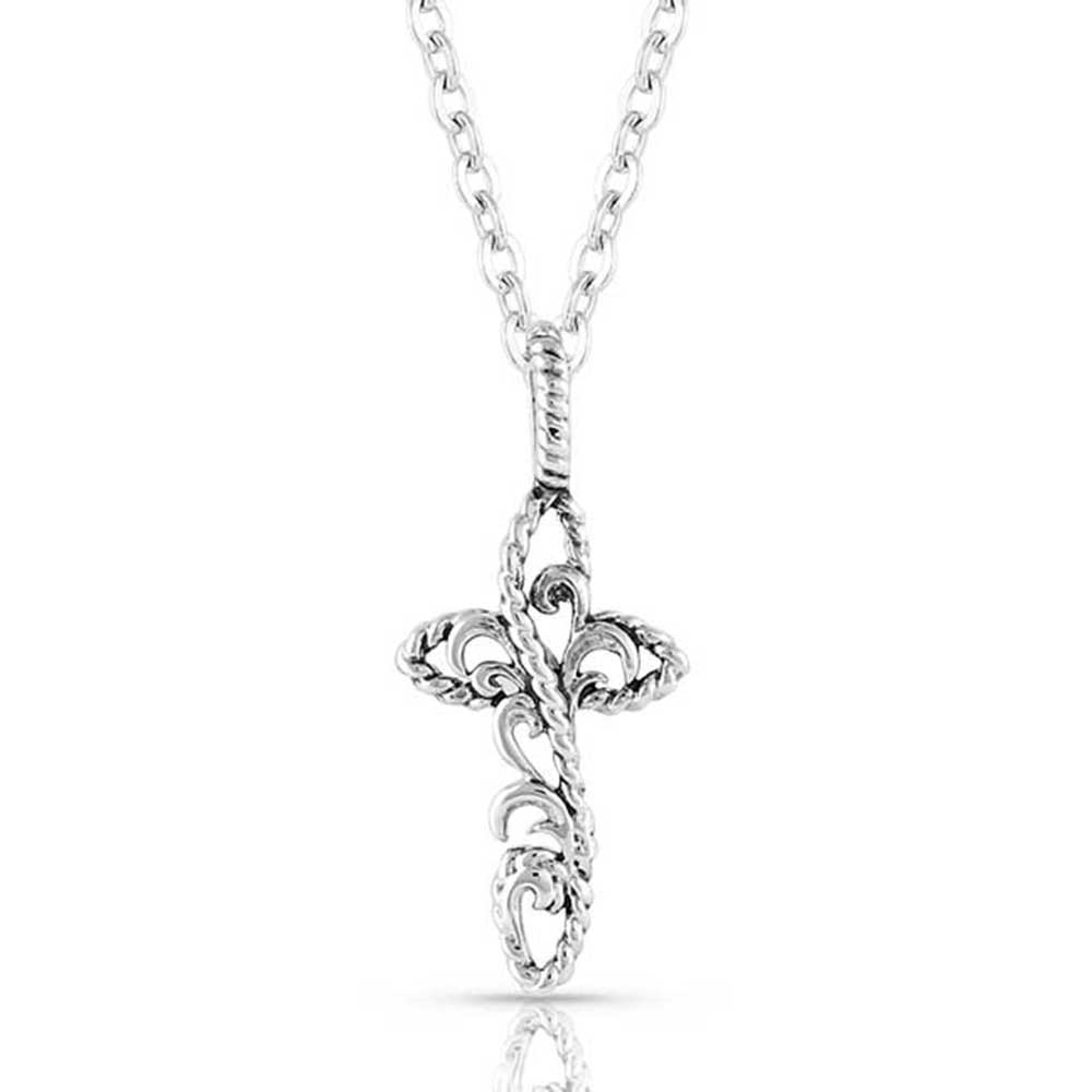 Montana Silversmiths Hold Steady Faith Cross Necklace