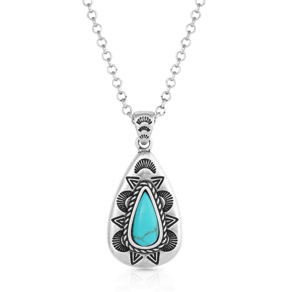 Montana Silversmiths Ways of the West Turquoise Necklace